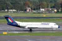 HA-LMC @ EHAM - MALEV Fokker F70 at Schiphol