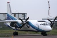 HA-TCY @ EGNX - Budapest Air Services Antonov at East Midlands Airport - by Steve Hambleton