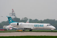 LX-LGU @ EGCC - Taxiing into Manchester