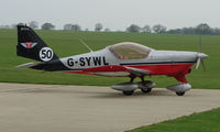 G-SYWL @ EGBK - Polish Training Aircraft is part of the Sywell GA scene on Tiger Moth Fly-in Day in May 2008 - by Terry Fletcher