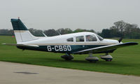 G-CBSO @ EGBK - a visitor to the Sywell GA scene on Tiger Moth Fly-in Day in May 2008 - by Terry Fletcher