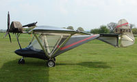 G-MZHR - Microlight at Darley Moor strip - by Terry Fletcher