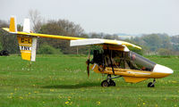 G-LYNK - Microlight at Darley Moor strip - by Terry Fletcher