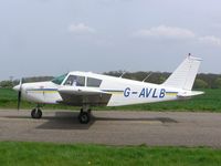 G-AVLB @ EGSN - Cherokee 140 at Bourn