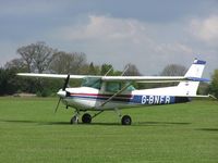 G-BNFR @ EGBK - Cessna 152 visiting Sywell