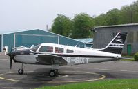G-SIXT @ EGTB - PA-28 in Flying Club's 60th anniversary marks
