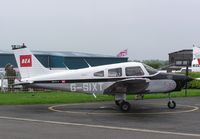 G-SIXT @ EGTB - PA-28 in Flying Club's 60th anniversary marks