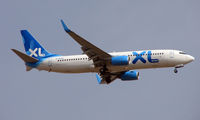 G-XLAK @ GCTS - Excel B737 on approach to Tenerife South - by Terry Fletcher