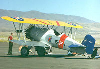 N873H @ 4SD - Tallmantz Boeing 100 at Reno as a Navy F4B-1. - by Bill Larkins