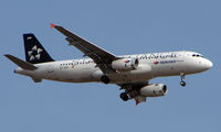 EC-INM @ GCTS - Spanair / Star Alliance A320 on approach to Tenerife South