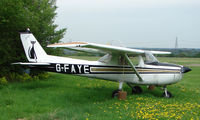 G-FAYE @ EGSP - Cessna F150M at Peterborough Sibson - by Terry Fletcher