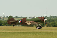 N22518 @ TPL - At Central Texas Airshow - This airplane was built as an NA-50 replica, but is now being called a P-64 - by Zane Adams
