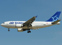 C-GTSD @ LEBL - On short final to RWY 25R. - by Jorge Molina