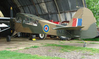G-BUDL - Auster wears marks NX534 at Spanhoe - by Terry Fletcher