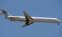 EC-JUG @ GCTS - Swiftair MD83 approaching Runway 08 at Tenerife South