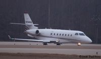 N749QS @ ORF - Popping the lights on