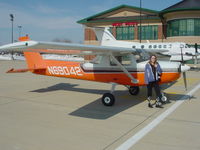 N69042 @ 06C - My girlfriend with 042 at Pilot Pete's - by Trace Lewis