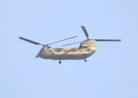 UNKNOWN - Boeing CH-47 Chinook over downtown Littleton, CO heading NE. - by Bluedharma