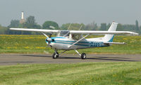 G-FFEN @ EGMC - Cessna 150 about to start afternoon circuits