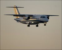 N328DA @ VGT - Evening Landing - by Geoff Smith
