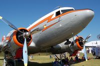 N34 @ KOSH - DC-3 at OSH
