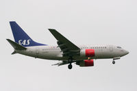 LN-RRX @ EGCC - Short finals at Manchester International - by Steve Hambleton