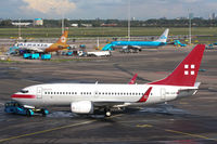 HB-JJA @ EHAM - At Amsterdam Schiphol - by Steve Hambleton