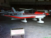 G-ZIPI - G-ZIPI in the Rochester Airport hangar in Rochester, Kent, England. - by Kenneth L. Frost
