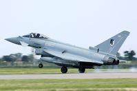 ZJ930 @ EGXC - Nice to see this former Tornado squadron fly the Typhoon in full colours.