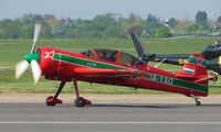 HA-YAO @ EGMC - Sukhoi -29 taxies in at Southend