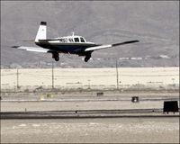 N9174V @ VGT - 1969 Mooney M20C - by Geoff Smith