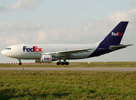 N452FE @ LFPG - Rolling to the Cargo apron... - by Shunn311