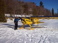 CF-RAW - Taylorcraft on skiis March 2007 - by Frank Jolin