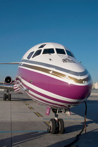 EC-KJI @ VIE - Pronair MD87 - by Yakfreak - VAP