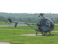 G-VNUS @ EGBW - Hughes 269 at Wellesbourne - by Simon Palmer