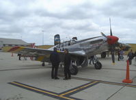 N251MX @ CMA - 1943 North American TP-51C-10 MUSTANG as NL251MX 'Betty Jane', Packard LIBERTY/V-1650-3 1,380 Hp, modified for tandem dual control, Limited class - by Doug Robertson