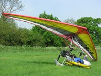 G-CBEB - Kiss microlight at Weston Underwood - by Simon Palmer