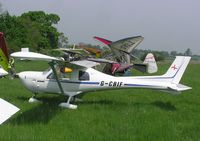 G-CBIF - Jabiru microlight at Weston Underwood
