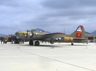 N93012 @ CMA - 1944 Boeing B-17G FLYING FORTRESS 'NINE O NINE', four Turbocharged Wright Cyclone R-1820-97 1,200 Hp each, Limited/Experimental class - by Doug Robertson