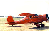 N16S @ DTO - Beech Staggerwing - by Zane Adams