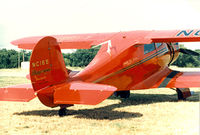 N16S @ DTO - Beech Staggerwing - by Zane Adams