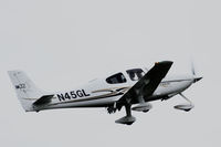 N45GL @ 5W8 - Departing runway 22 - by John W. Thomas