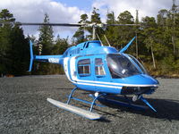 N724AM - 206 Perched on the new lot - by Kurt Morin