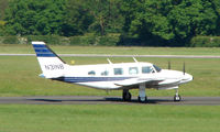 N31NB @ EGCC - The UEFA Cup Final (Soccer) in Manchester UK attracted a number of Airliners and Bizjet visitors - by Terry Fletcher