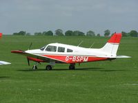 G-BSPM @ EGBK - PA-28 visiting Sywell
