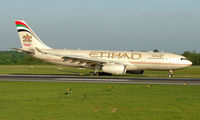 A6-EYI @ EGCC - Some of the typical traffic that can be seen at Manchester (Ringway)  International - by Terry Fletcher