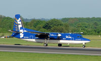 OO-VLX @ EGCC - Some of the typical traffic that can be seen at Manchester (Ringway)  International - by Terry Fletcher