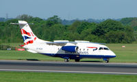 OY-NCM @ EGCC - Some of the typical traffic that can be seen at Manchester (Ringway)  International - by Terry Fletcher
