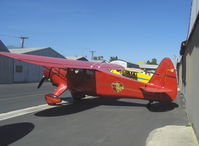 N663H @ SZP - Howard DGA-15P, Pratt & Whitney R-985 Wasp Jr. 450 Hp, tail with rudder gust lock - by Doug Robertson