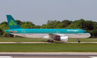 EI-DVF @ EGCC - Some of the typical traffic that can be seen at Manchester (Ringway)  International - by Terry Fletcher